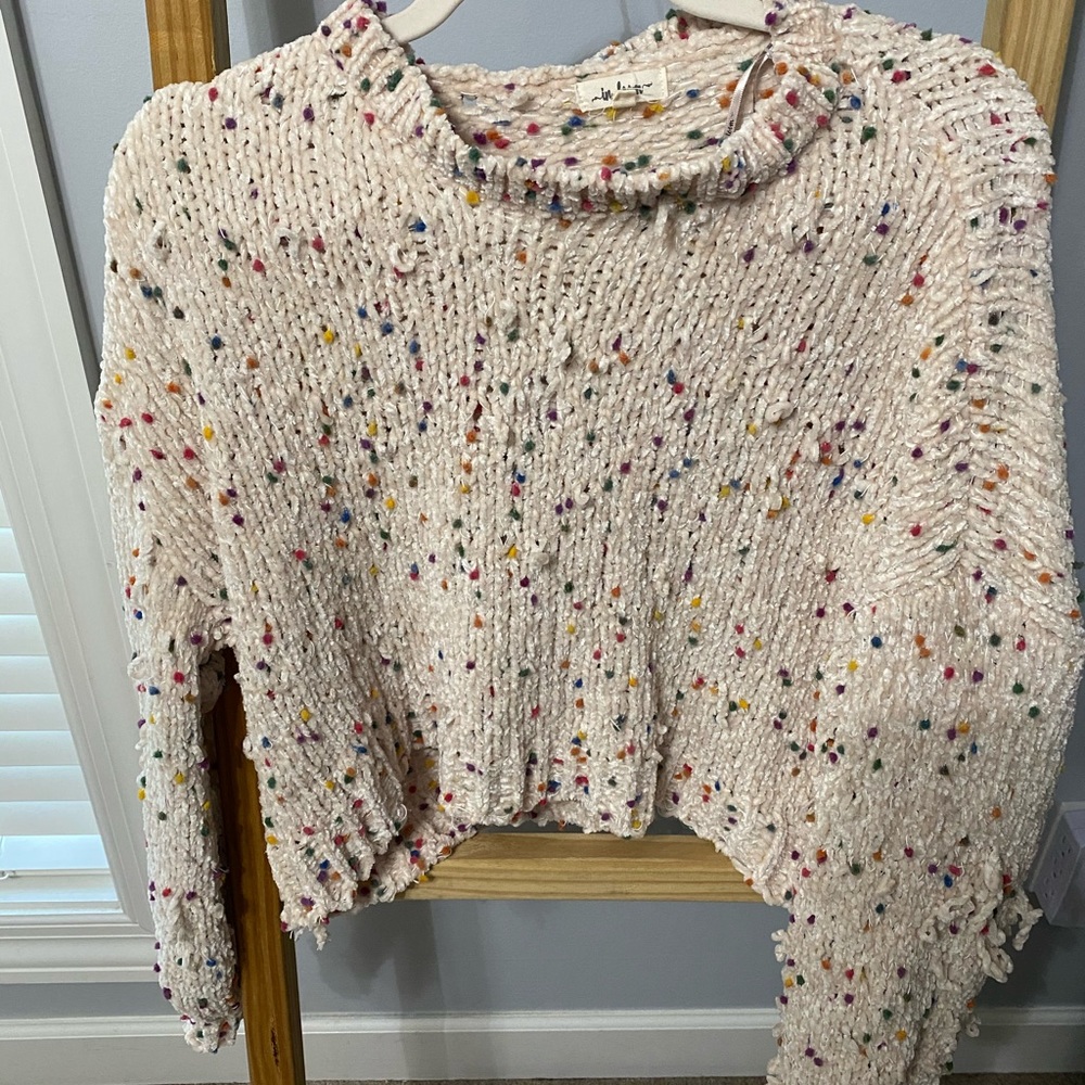 In Bloom Sweater, Crop, S/M